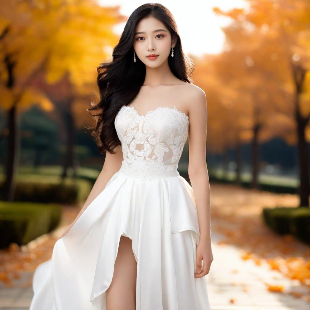 林间小径上，落叶铺成了一条金黄色的地毯，每一步都踏出了岁月的回响。秋风轻拂，带着