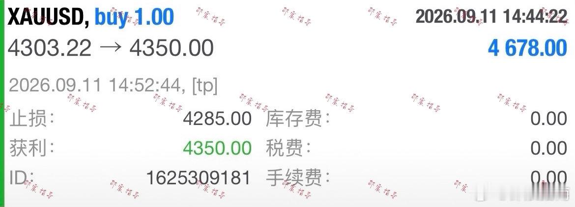 这一单吃将近50點箜简。黄金外汇黄金 ​​​