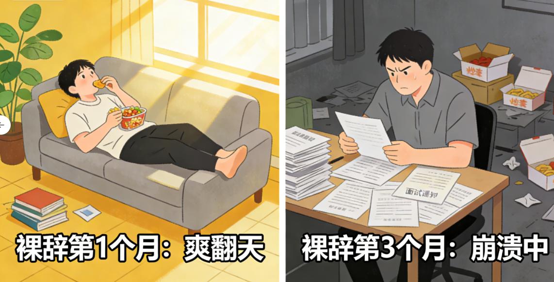 3个月前，我觉得老子再也不受这气了，凭啥天天加班、天天被骂？
现在我才知道：裸辞