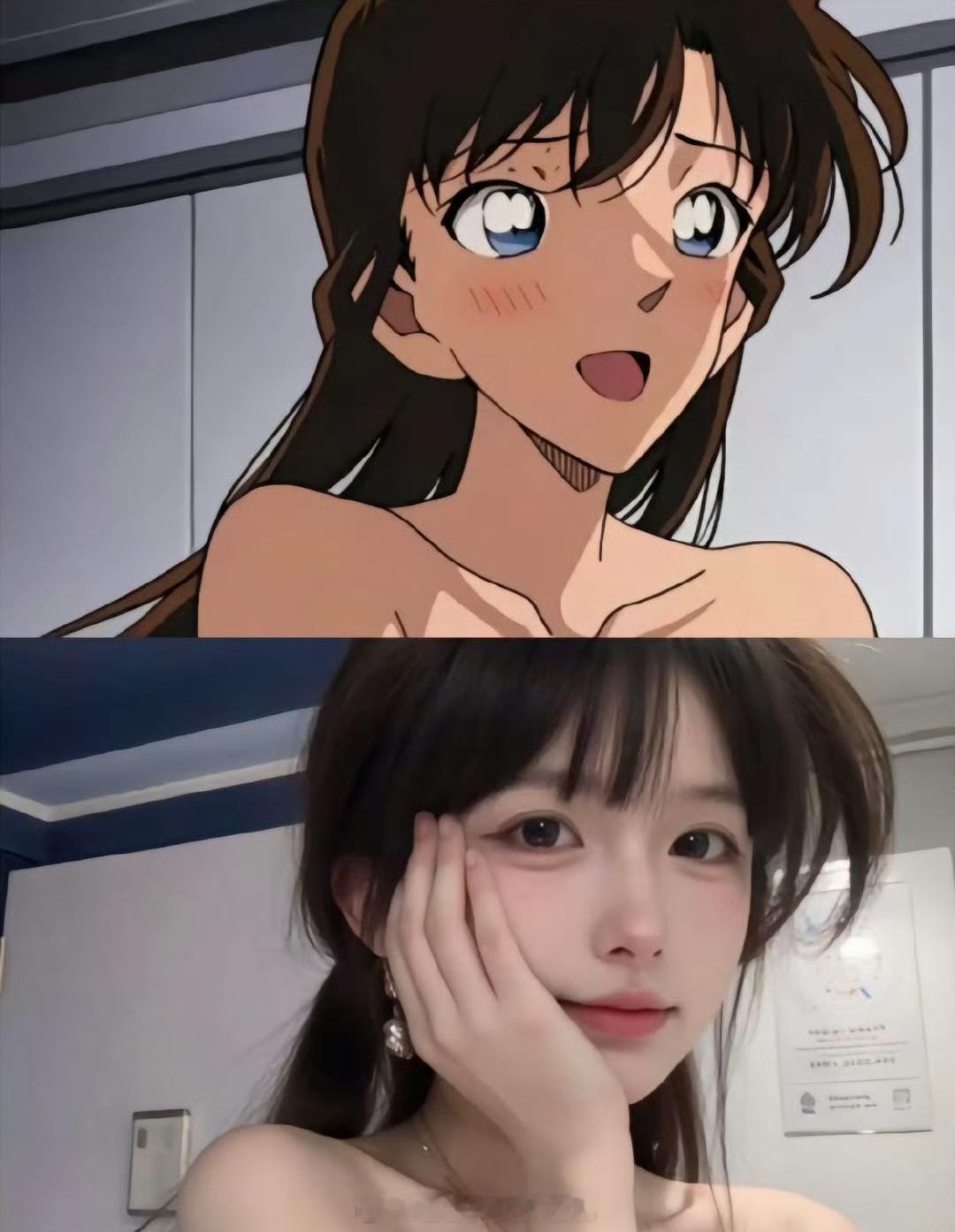 完美的小兰COS 