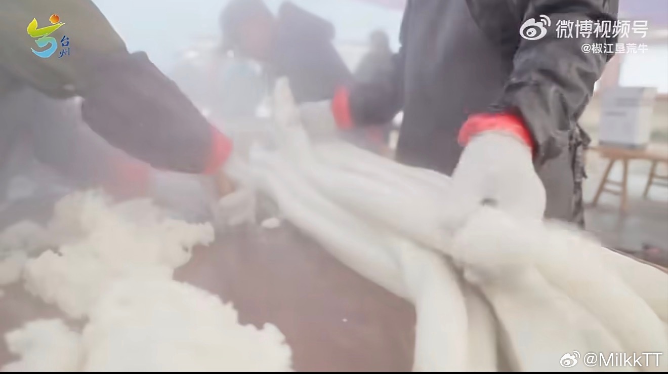 台州人的年味从一块软糯的年糕开始打年糕、做麻糍，台州人过年的仪式感拉满！软糯甜香