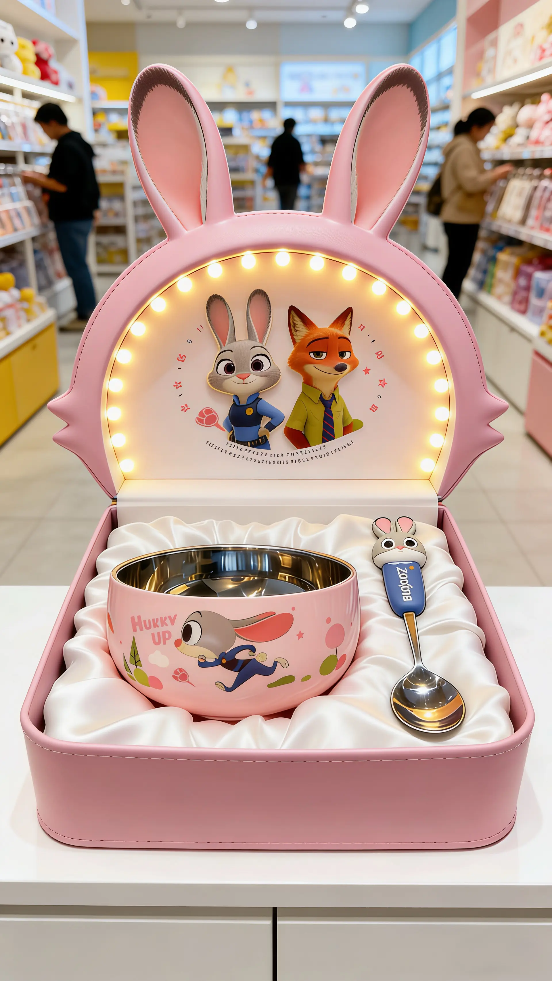 好好吃饭 疯狂动物城碗勺