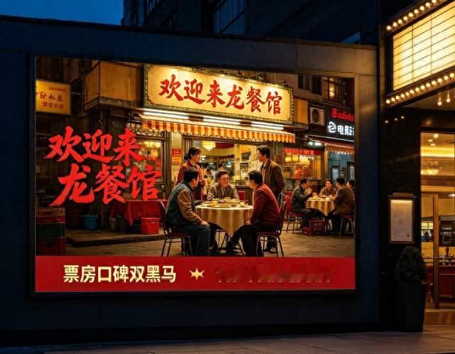 爆火出圈！欢迎来龙餐馆冲奥，成年度口碑票房双黑马