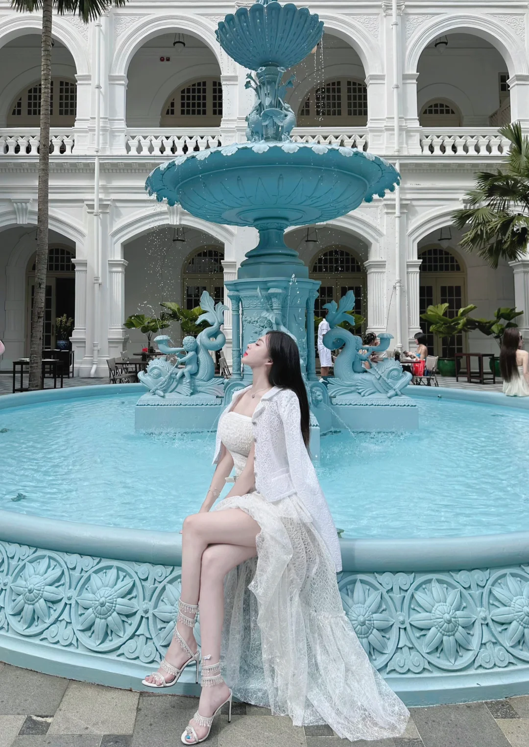 ⛲️Blue Raffles