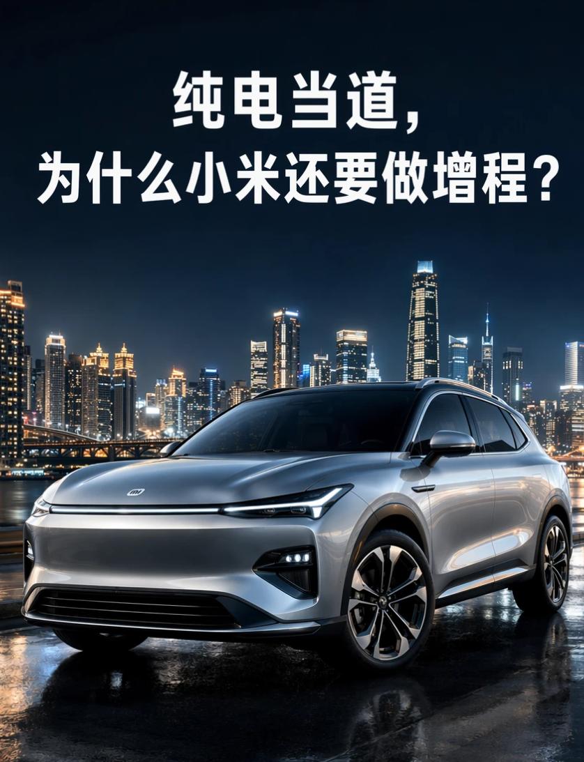 所有人都在拼纯电续航，小米偏偏选增程，这个判断有点意思
这两天一直在看小米澎程的