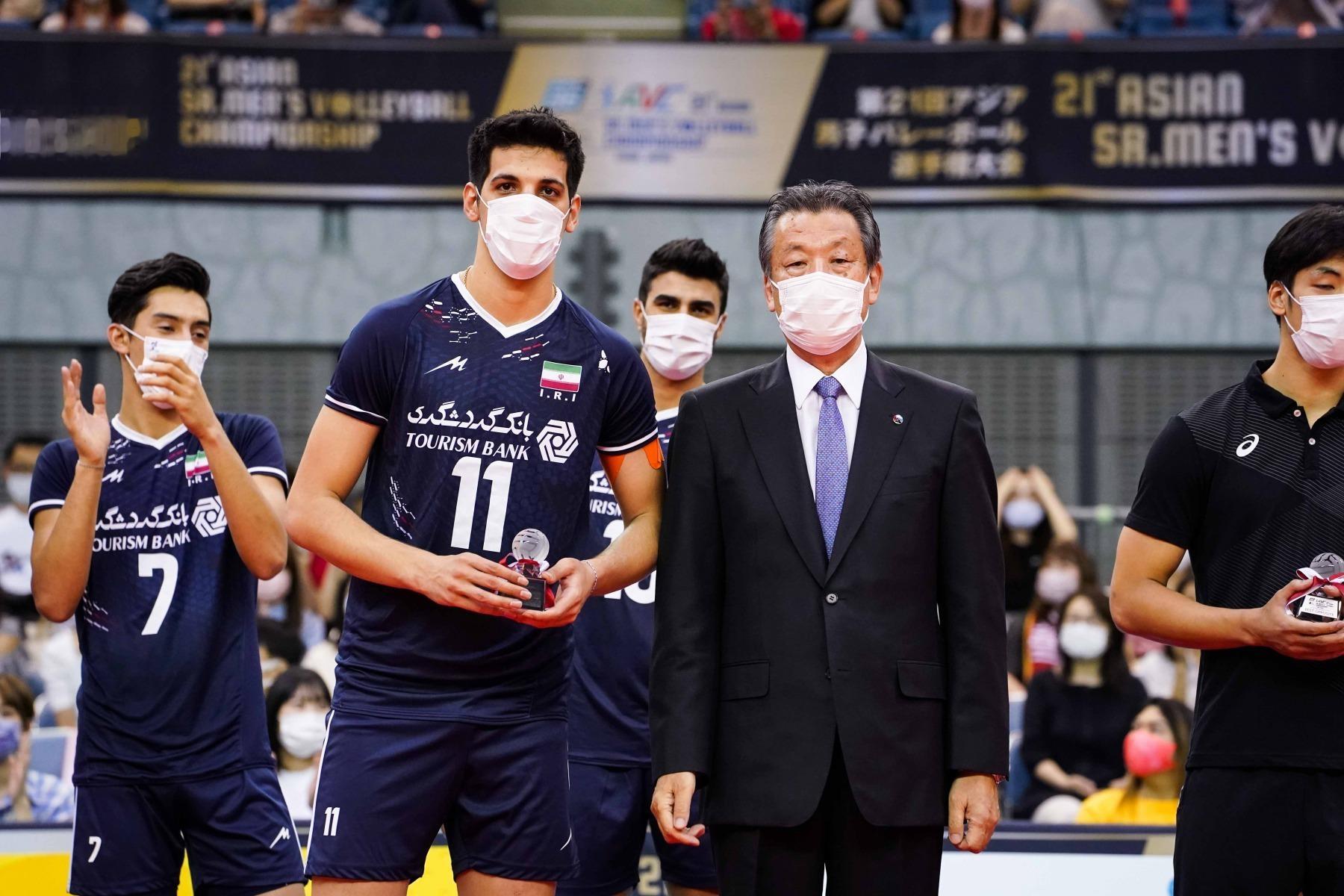 🇮🇷卡泽米是2021年男排亚锦赛的MVP国际排坛动态 ​​​