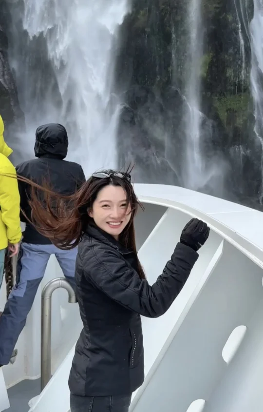 矿妈 我到黄果树瀑布了