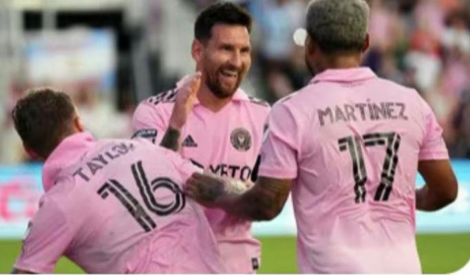 迈阿密国际队锋线三叉戟“他妈妈”组合！[捂脸][捂脸][捂脸]千万不要小瞧他们，