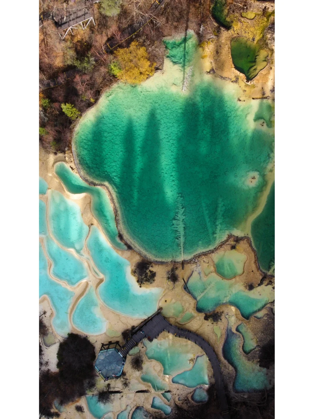 九寨小众秘境‼️这样的山水只有仙女才配沐浴