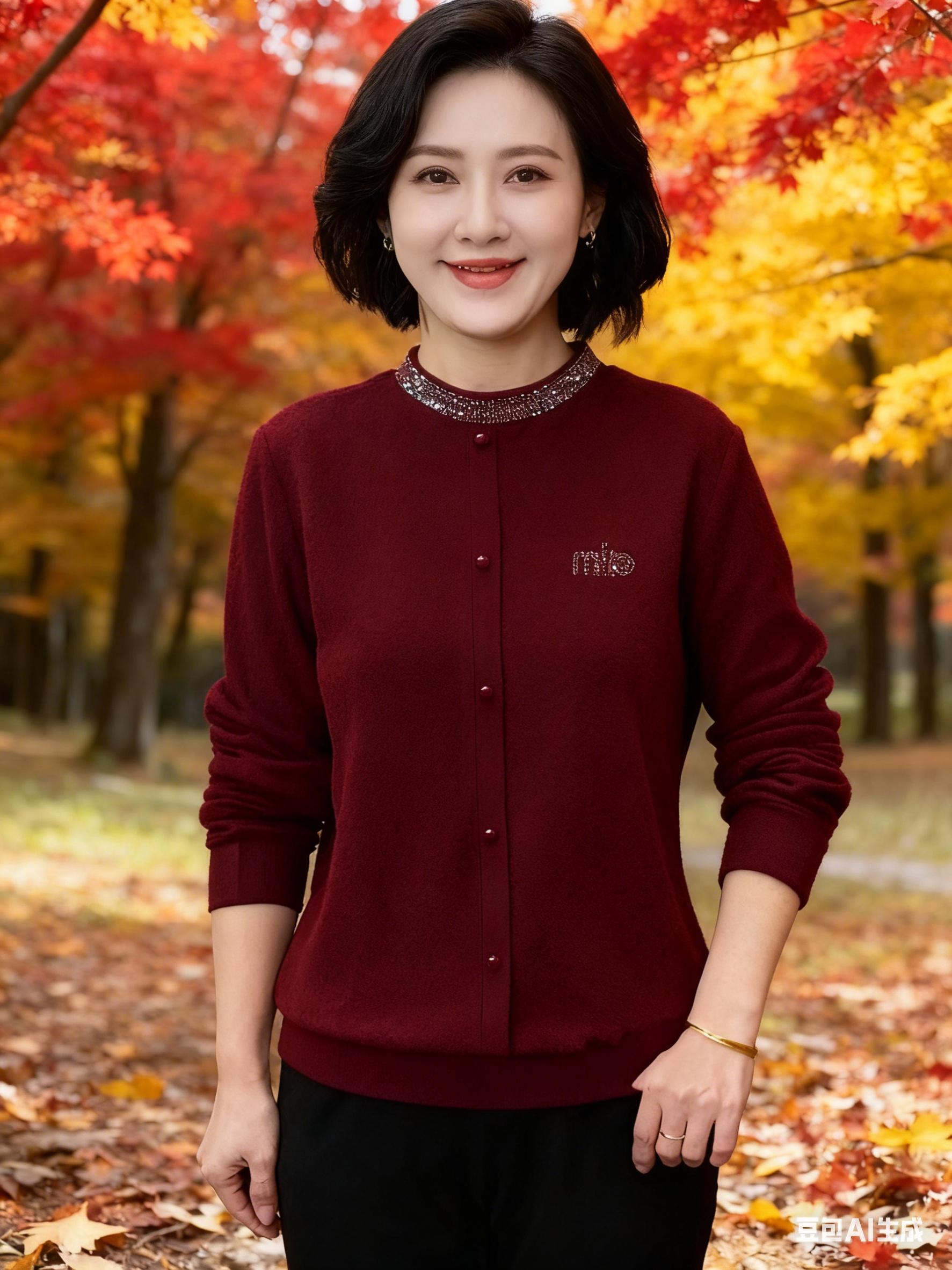 时尚加绒加厚打底衫，宽松版型，妈妈穿着洋气保暖，关键才29.9，到手品质特别好