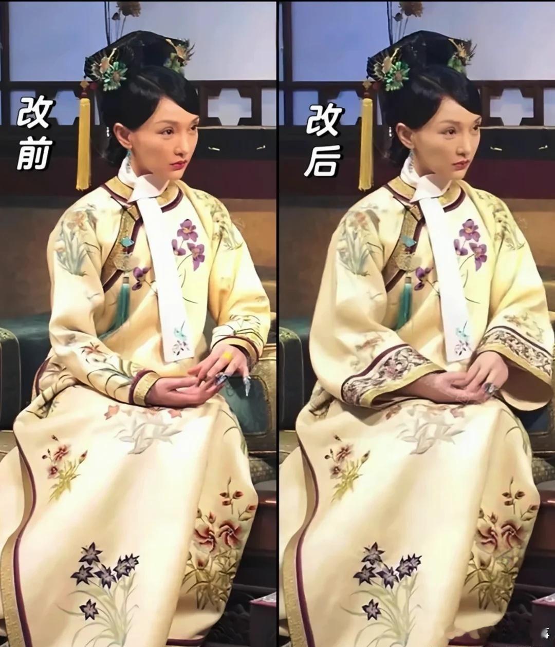 谁懂啊！最近重刷《如懿传》，盯着周迅那身衣服，总觉得哪里不对劲，胸口闷得慌。后来
