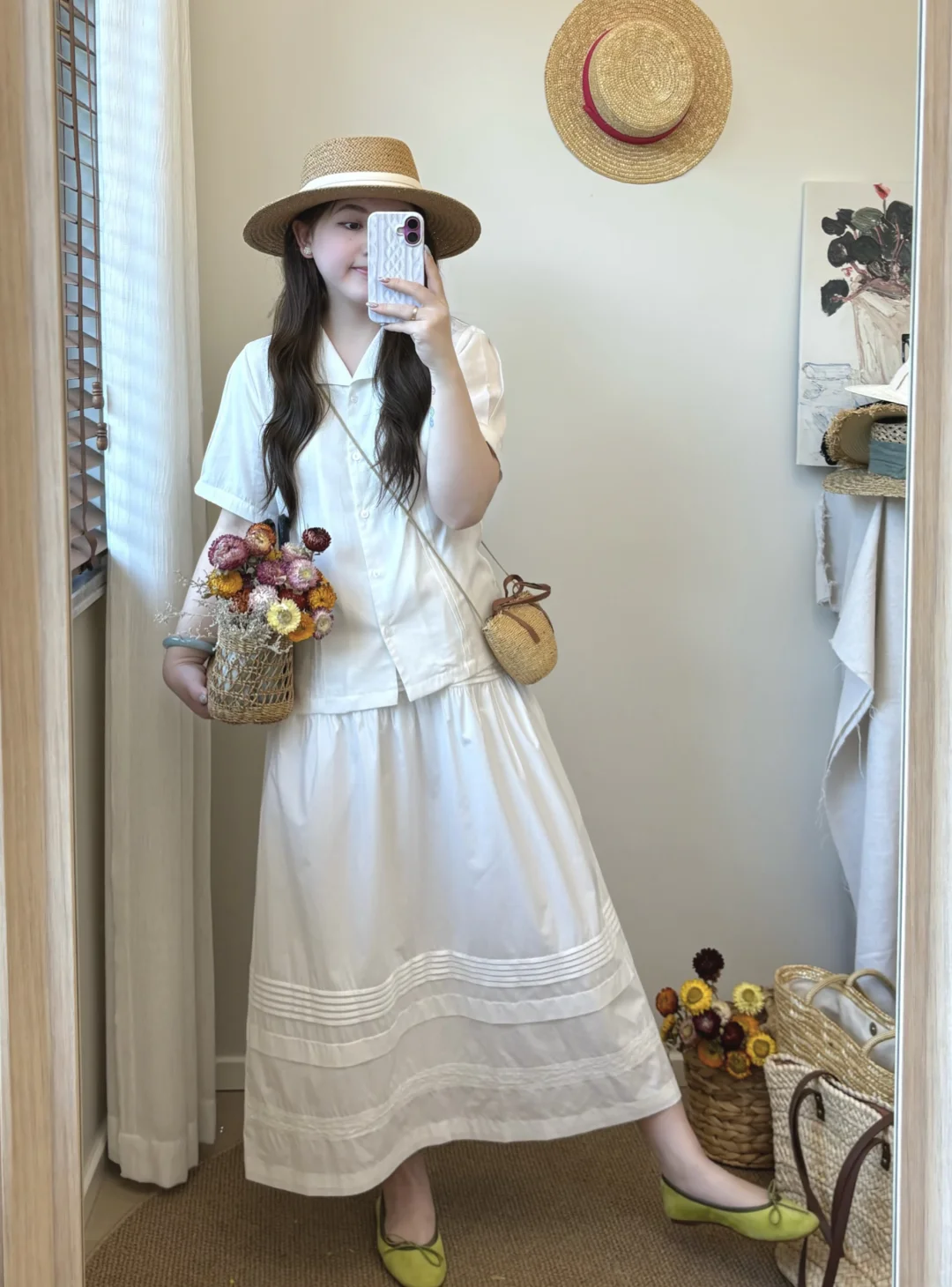 🐇夏天里干干净净的白色～