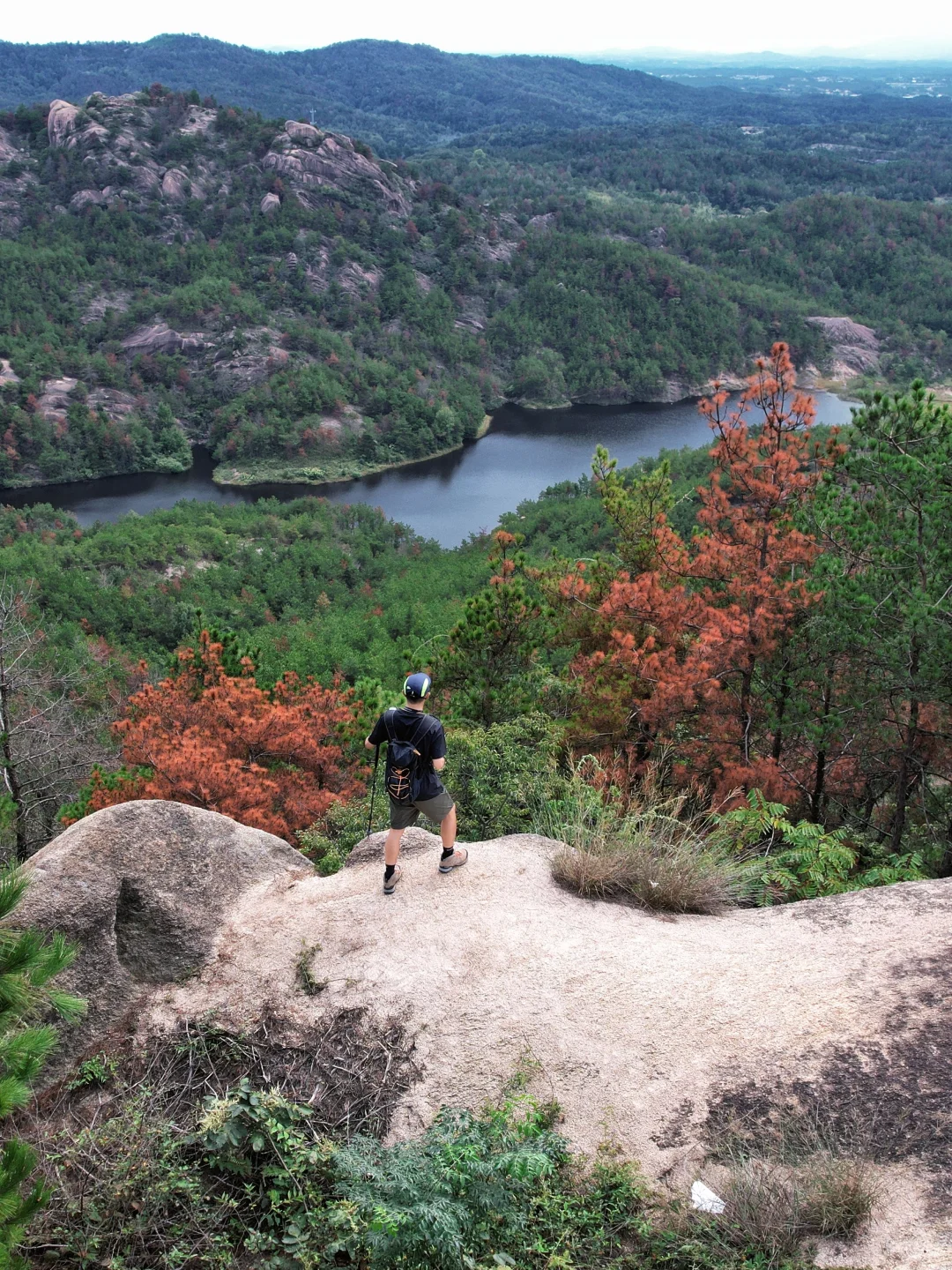 国庆爬山︱这是武汉徒步爬山的新手村