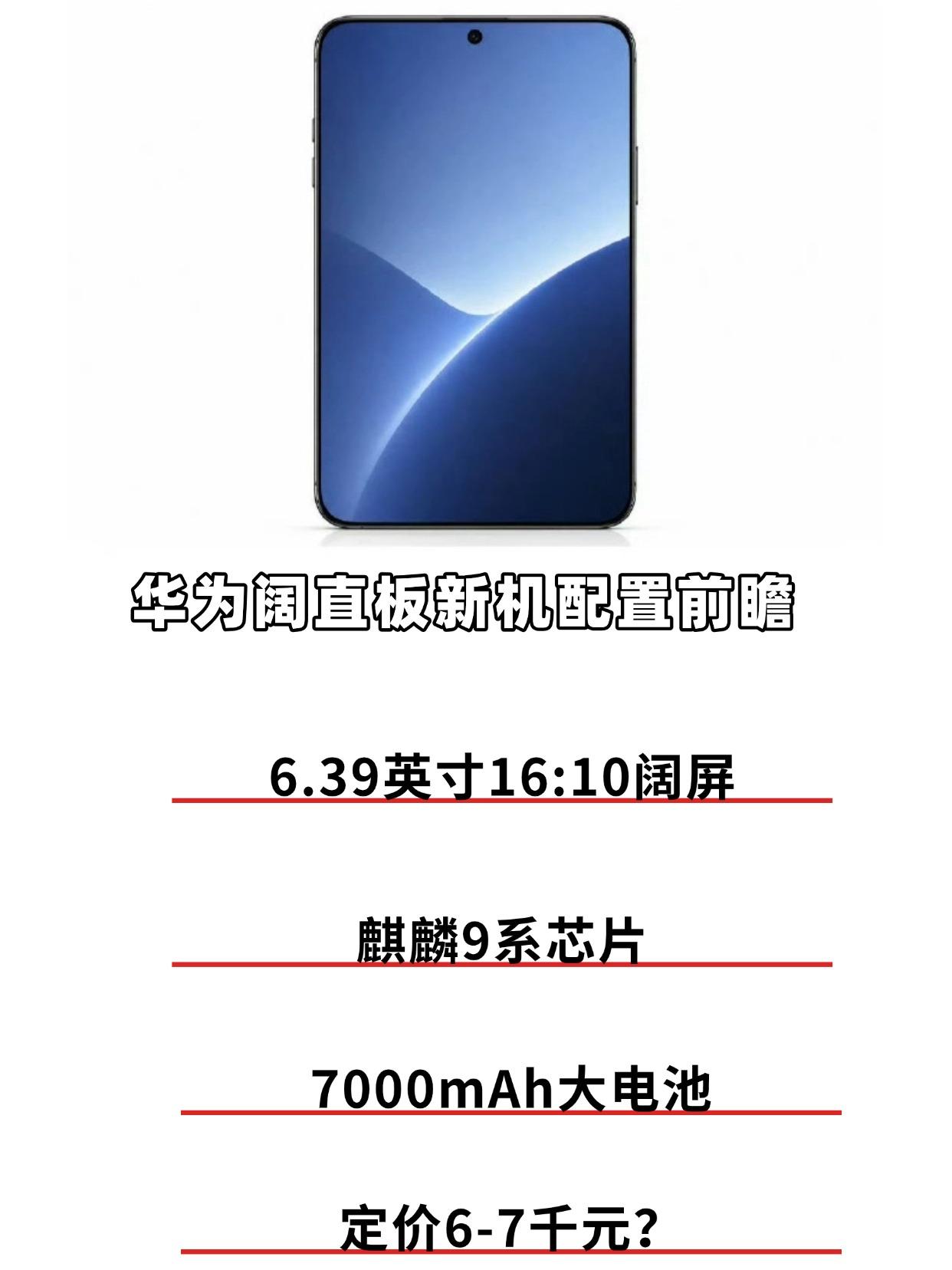 据说华为9月要发一台新机，定价6-7千元。
黑白两色，支持65W快充。博主说是P