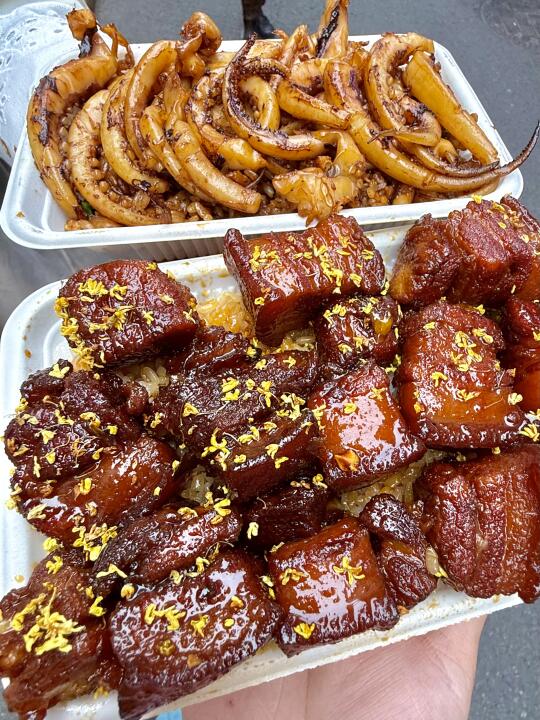 南京新街口！！极品桂花红烧肉！！
