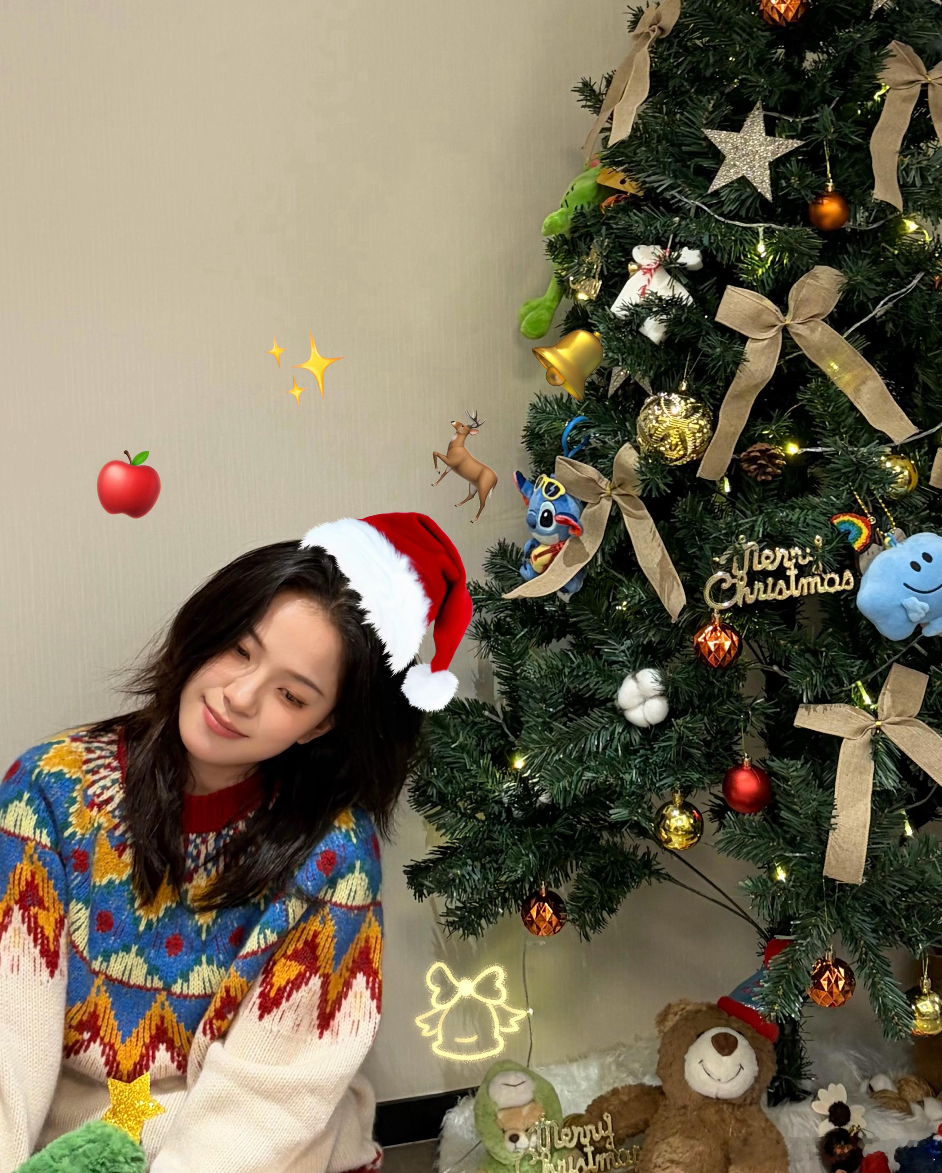 Happy Christmas Eve🍎｡⋆ ✰ ｡˚铃铛摇好运马卡珑