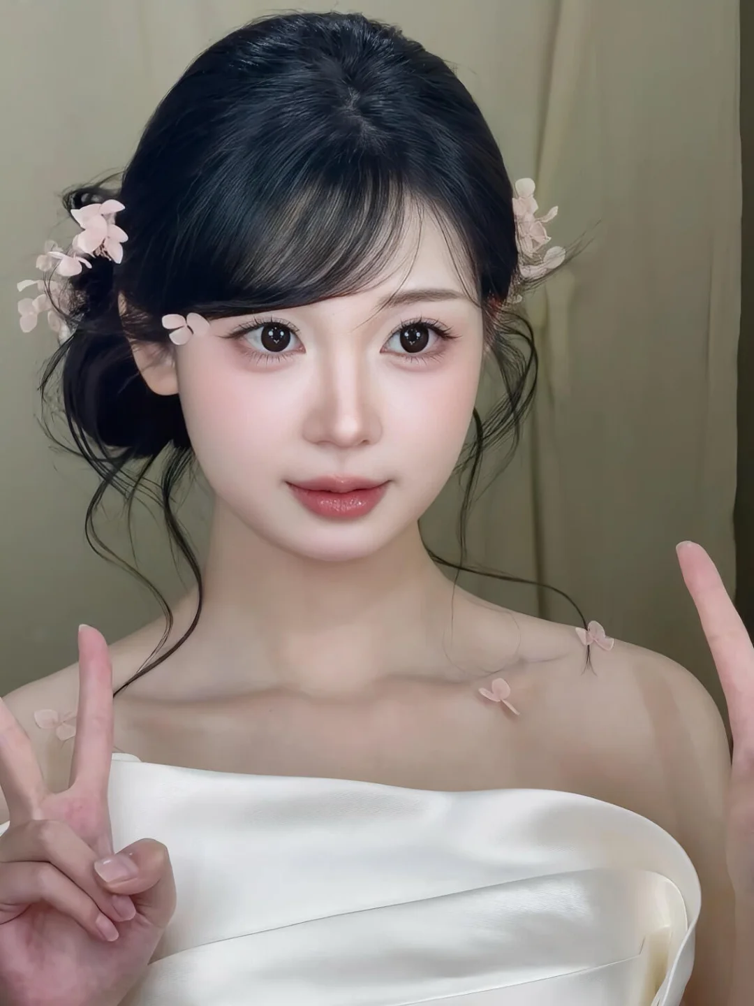 太原订婚妆｜韩系温柔妆焊在脸上！