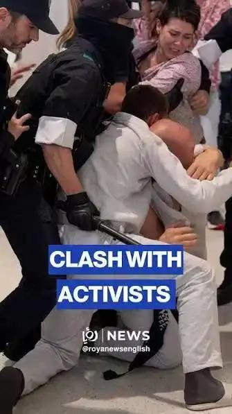 地狱开局，双份挨打！加沙救援船队在以色列就被往死里揍，结果回到了西班牙，又被西班
