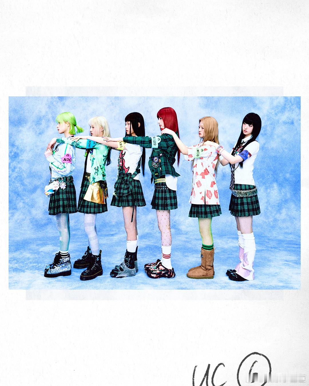 🔥罗夏恩女团UNCHILD公式照 鬼马少女氛围感拉满！反叛美学风格好强烈，4.