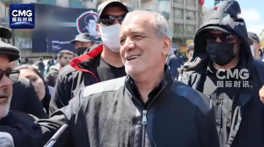 美伊冲突停火第二天，伊朗总统罕见现身。
4月9日，是美伊冲突停火的第二天，停火之