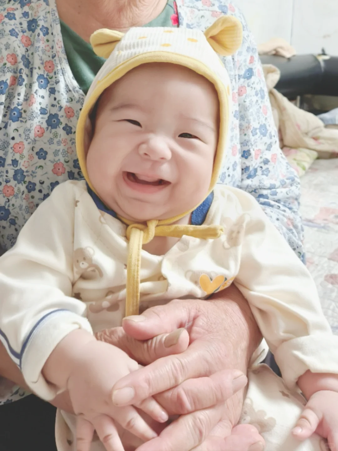 下班看到我家宝的笑容