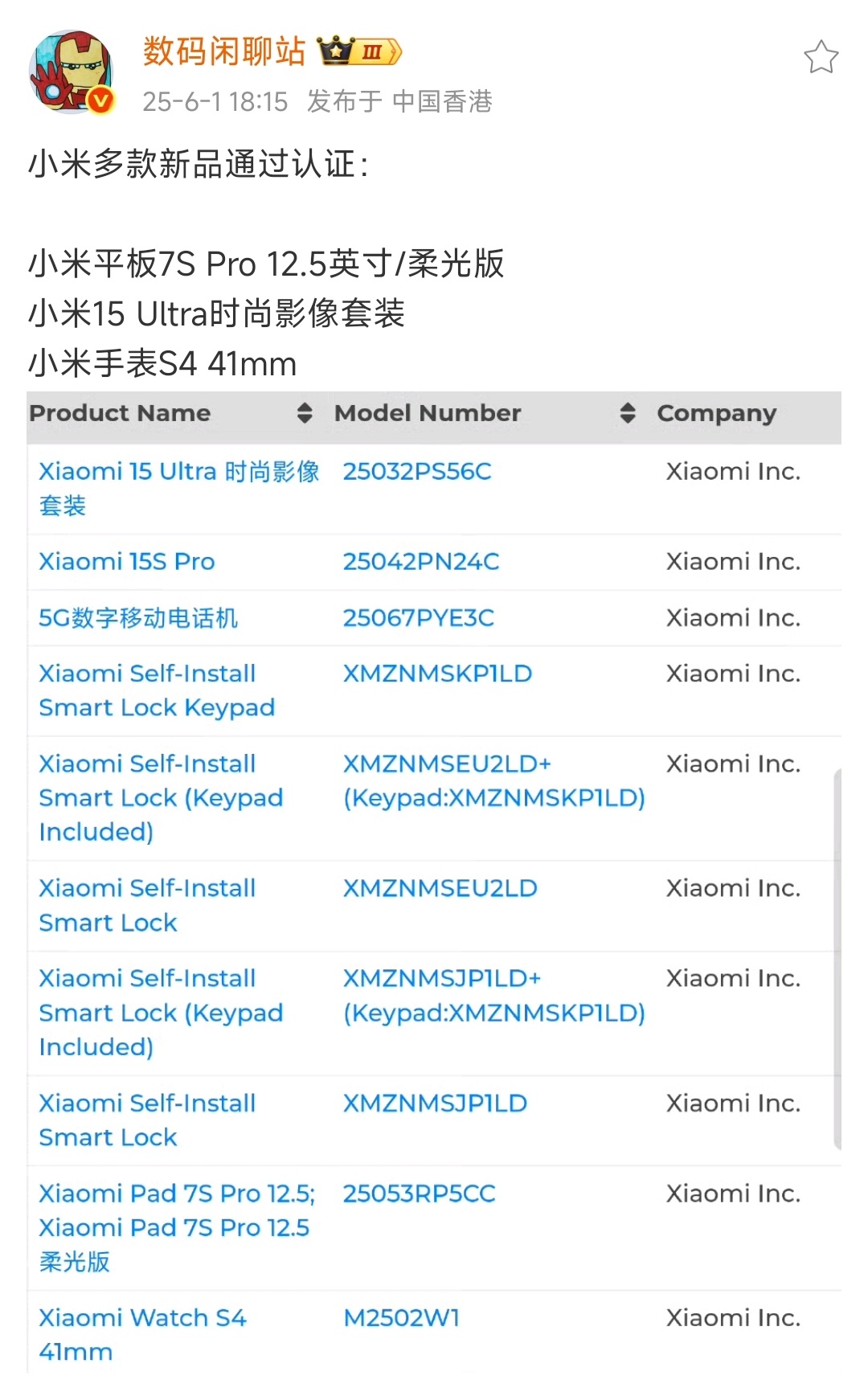 数码闲聊站[超话] 小米平板7系列又增加了新产品了!昨天还去小米之家逛了一下，小