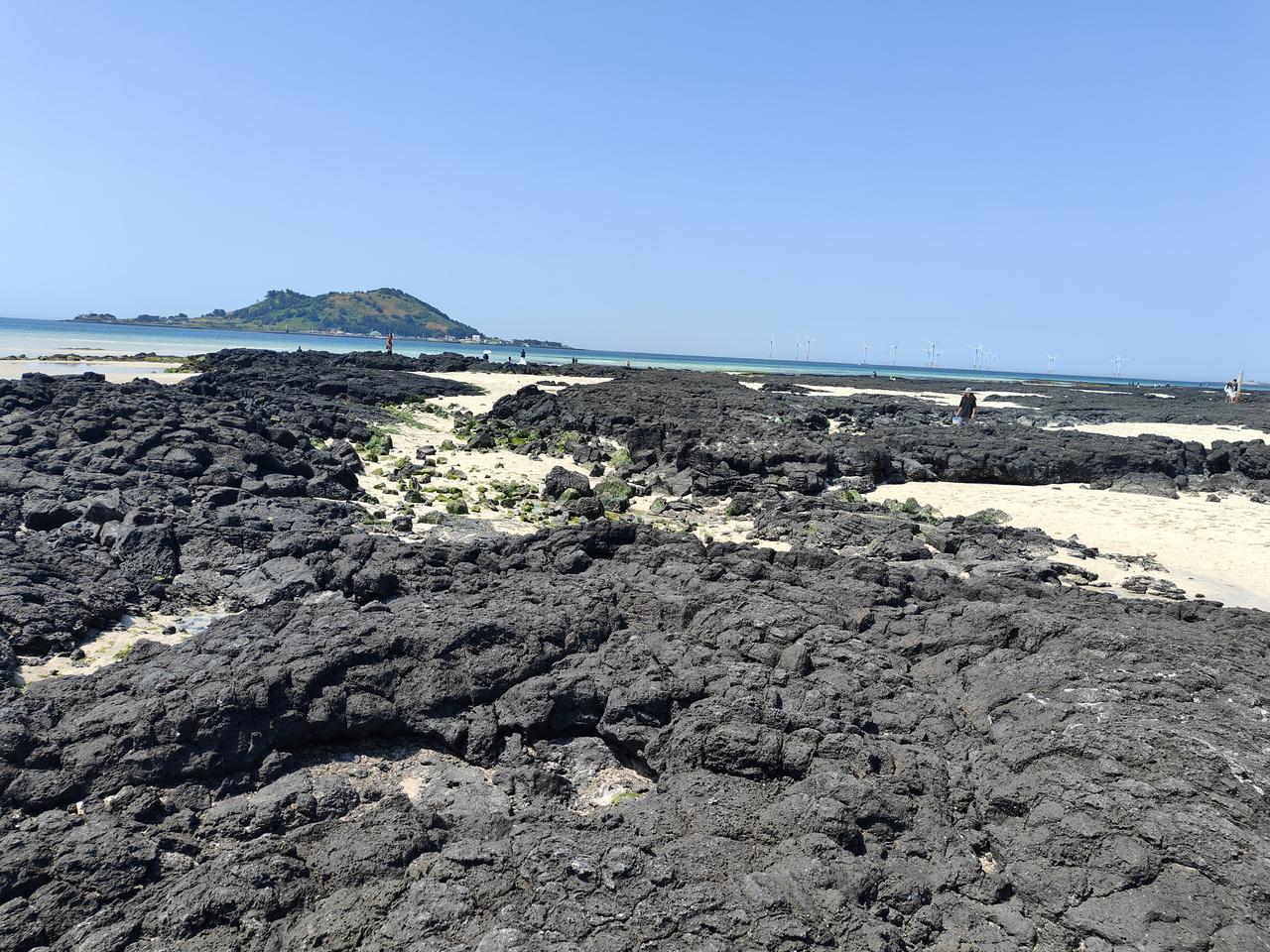 济州岛挟才海水浴场（협재해수욕장）