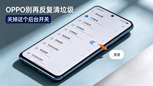 OPPO不必反复清理垃圾，关闭这个隐藏开关，手机能恢复新机流畅度