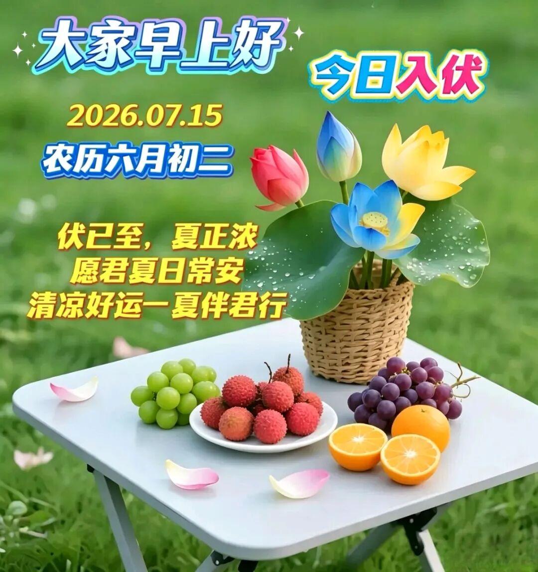 🍵夏盛暑浓，全程高温营业🍵
高温天常驻，千万别太累！白天记得勤喝水补水分，晚