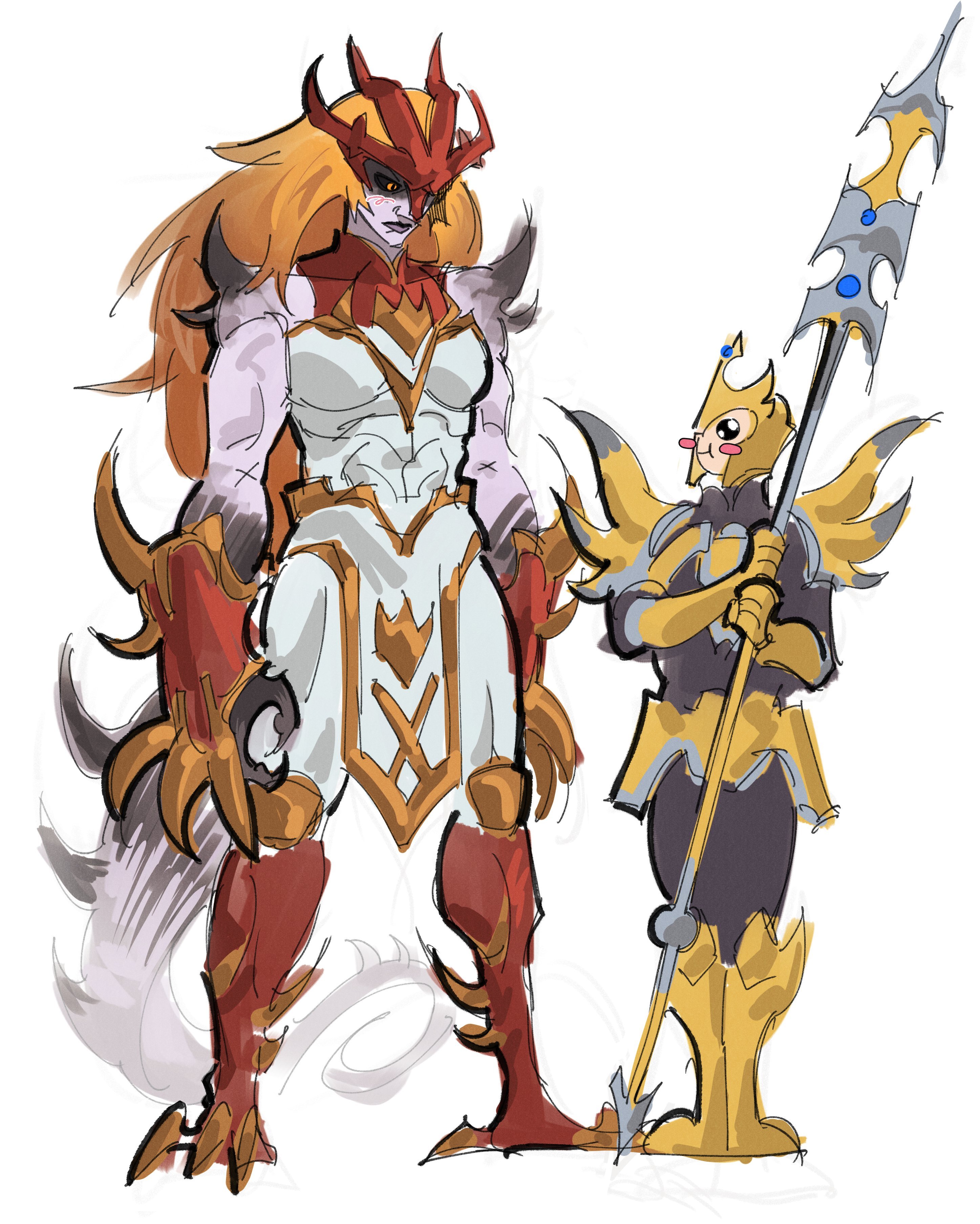 希瓦娜重做后（cr:XpyRay）英雄联盟