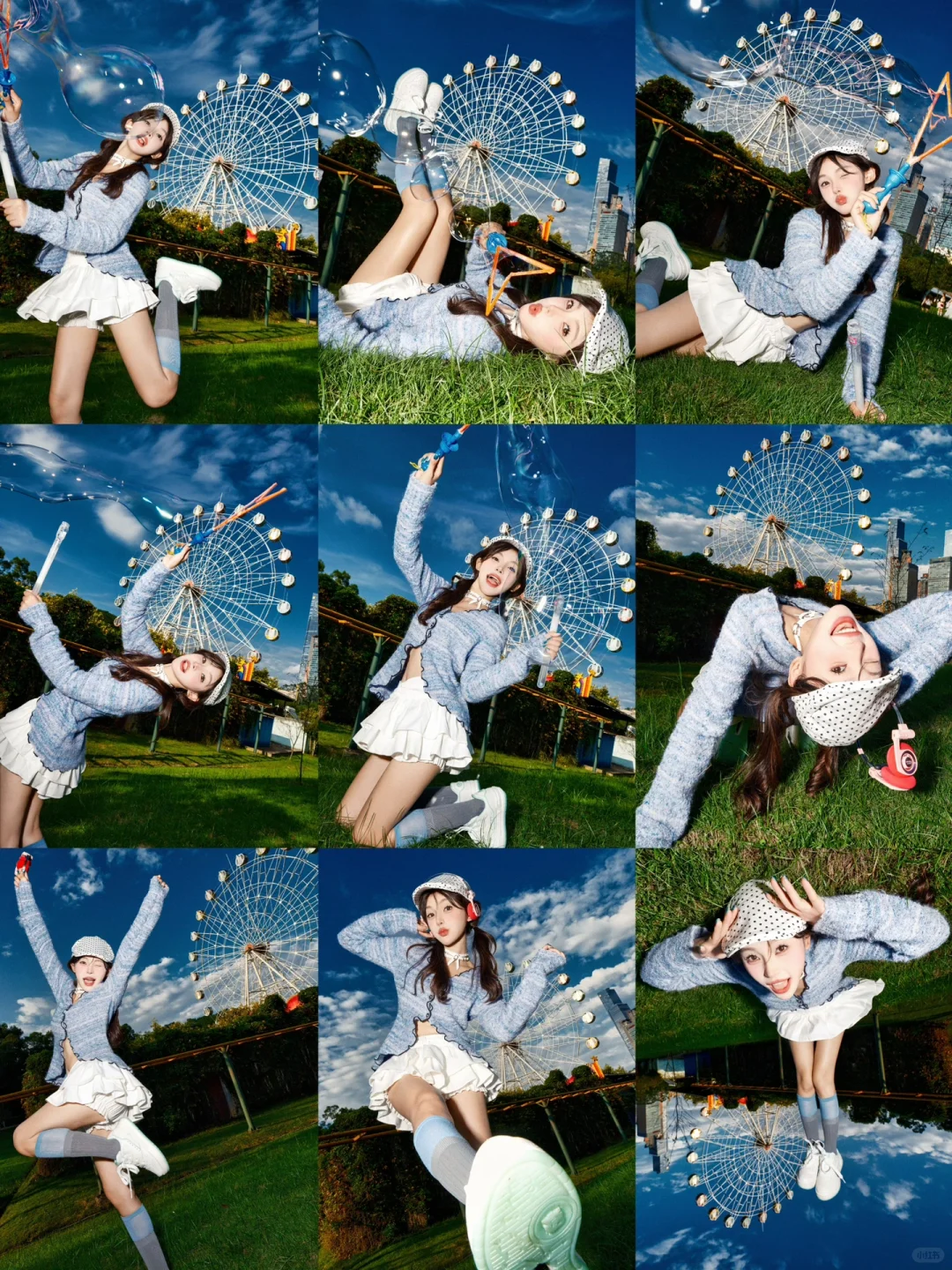 进来学摩天轮拍照姿势🎡