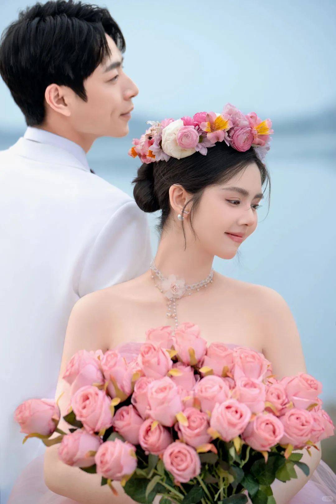 仙女必拍的兴隆湖彩纱婚纱照🤩武汉婚纱照