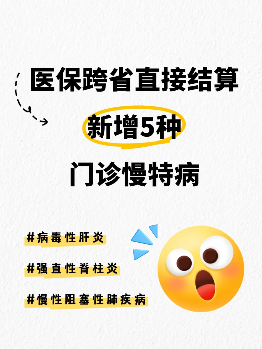 医保跨省直接结算新增5种门诊慢特病