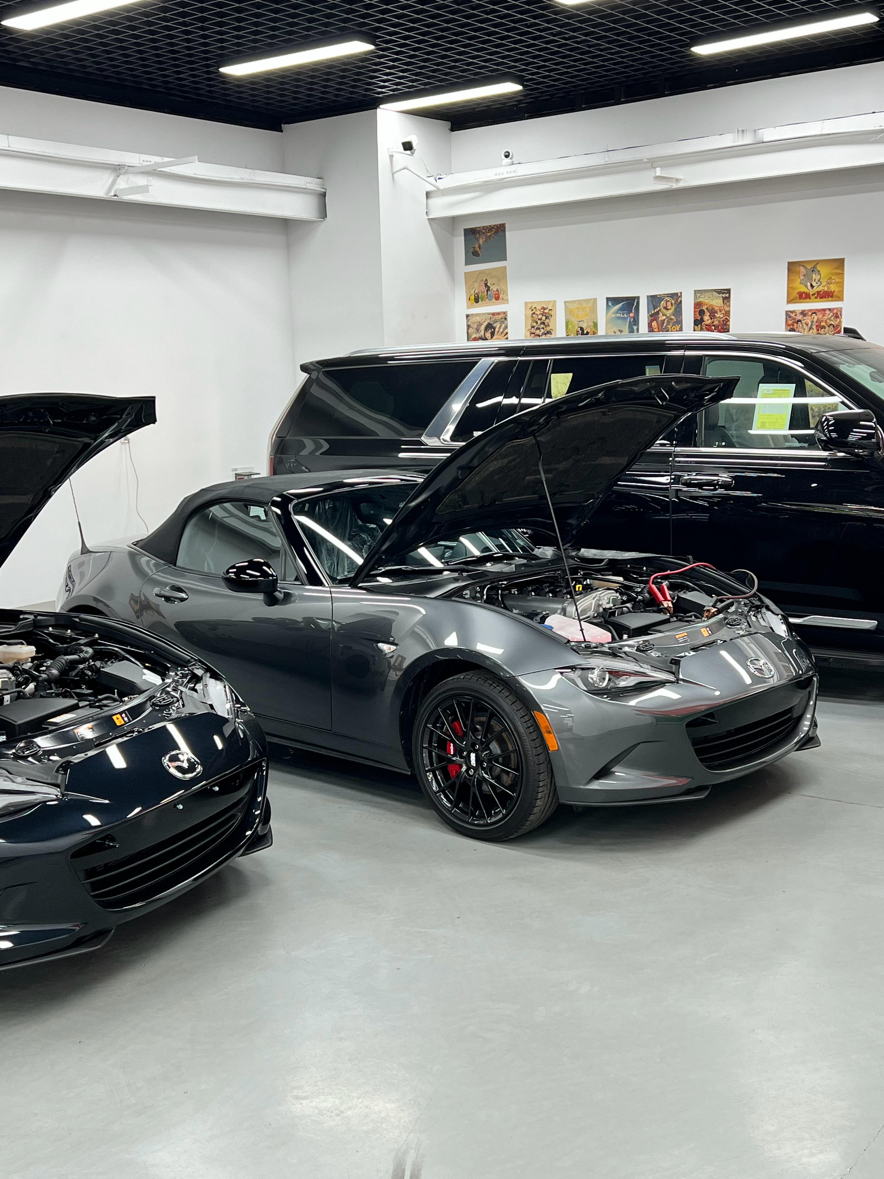 昨日拆箱，MX-5中的爱马仕加拿大版手动挡软顶 GSP+sportRECARO座