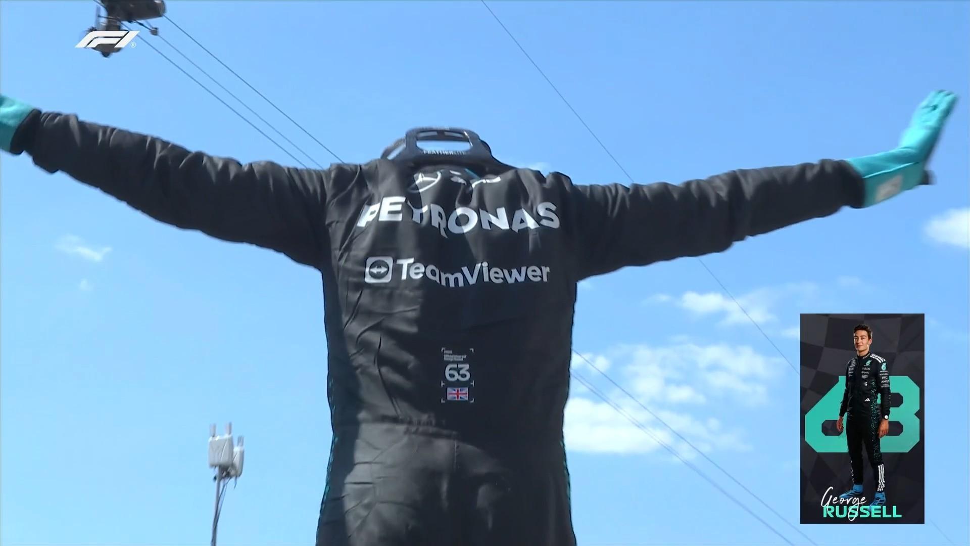 拉塞尔！T-POSE！F12025F1加拿大大奖赛 ​​​
