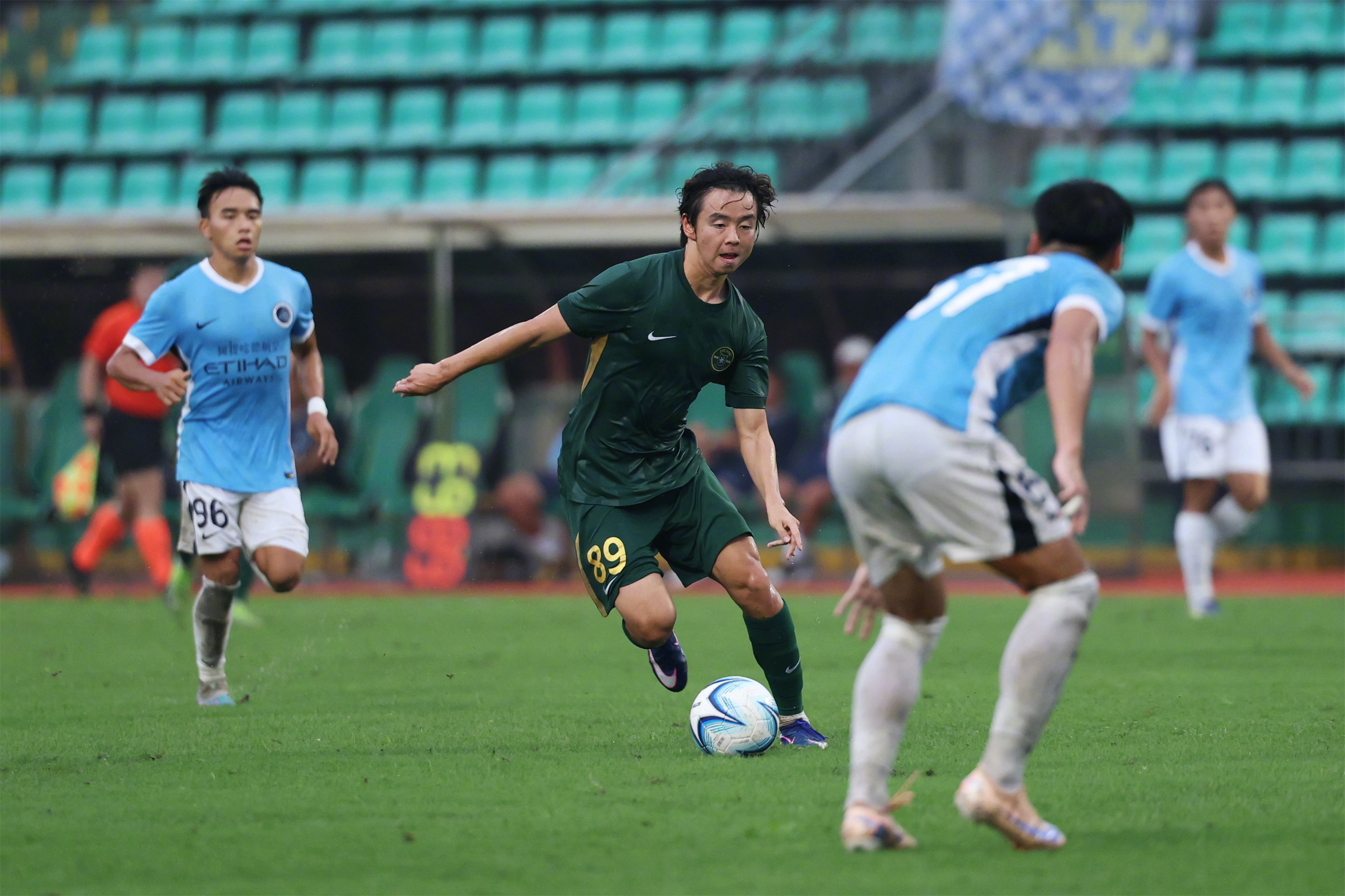 梯队战报：浙江U20队 2-0 深圳新鹏城U20队今天下午，第五届中青赛男子U2