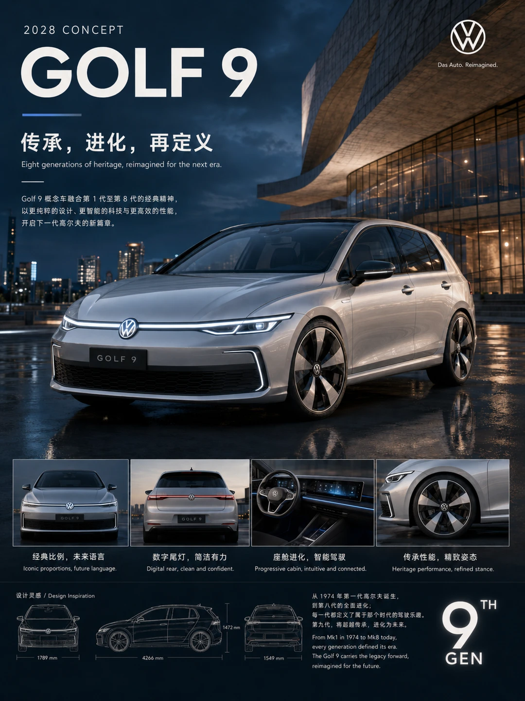 如果高尔夫9长这样…