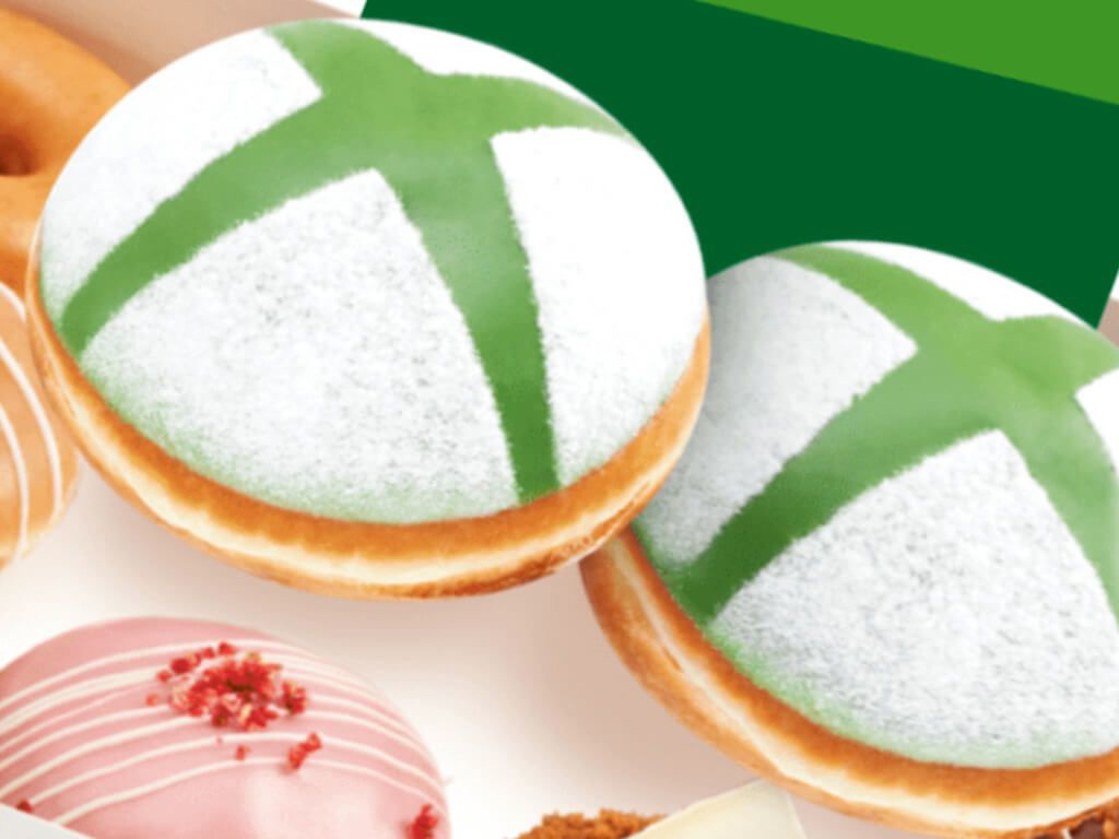 甜品公司Krispy Kreme推出Xbox主题甜甜圈