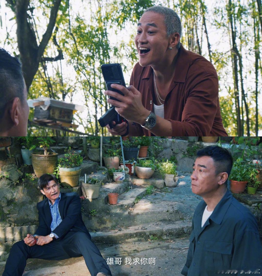 让何润东演疯批的是天才 何润东演疯批太到位，一个眼神就能让人后背发凉，演技太绝了