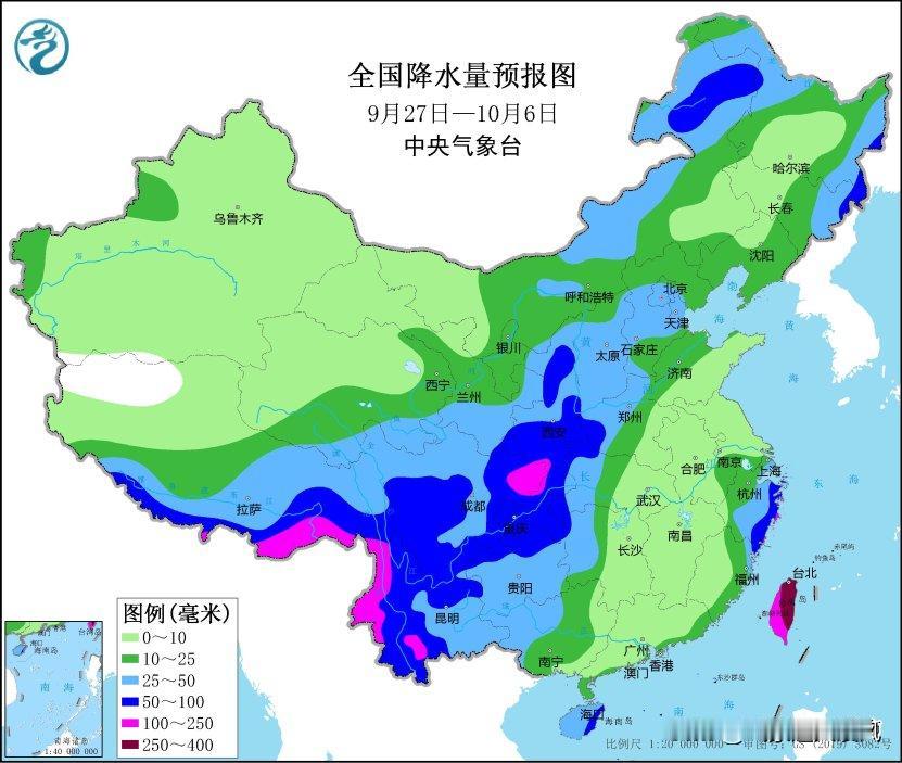 根据中央气象台预报，未来十天我国中东部地区有大范围降雨过程，西南东北地区气温将偏