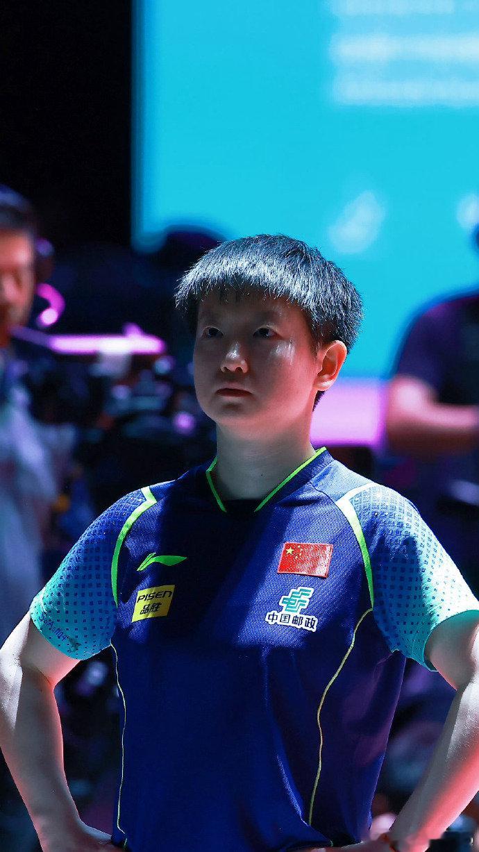 #孙颖莎3比0巴约# 孙颖莎在WTT中国大满贯女单首秀中，以3-0战胜波兰选手巴