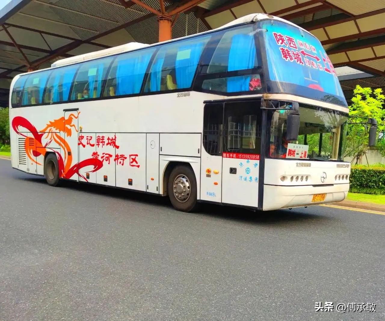 陕西渭南韩城市曾经的省际长途线路。
韩城—苏州
韩城—上海
长垣—韩城
韩城，旧