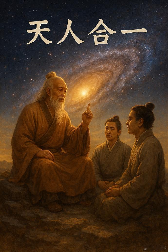 “天人合一”是中华传统文化的核心精神内核，它将人与自然视为不可分割的整体，既孕育