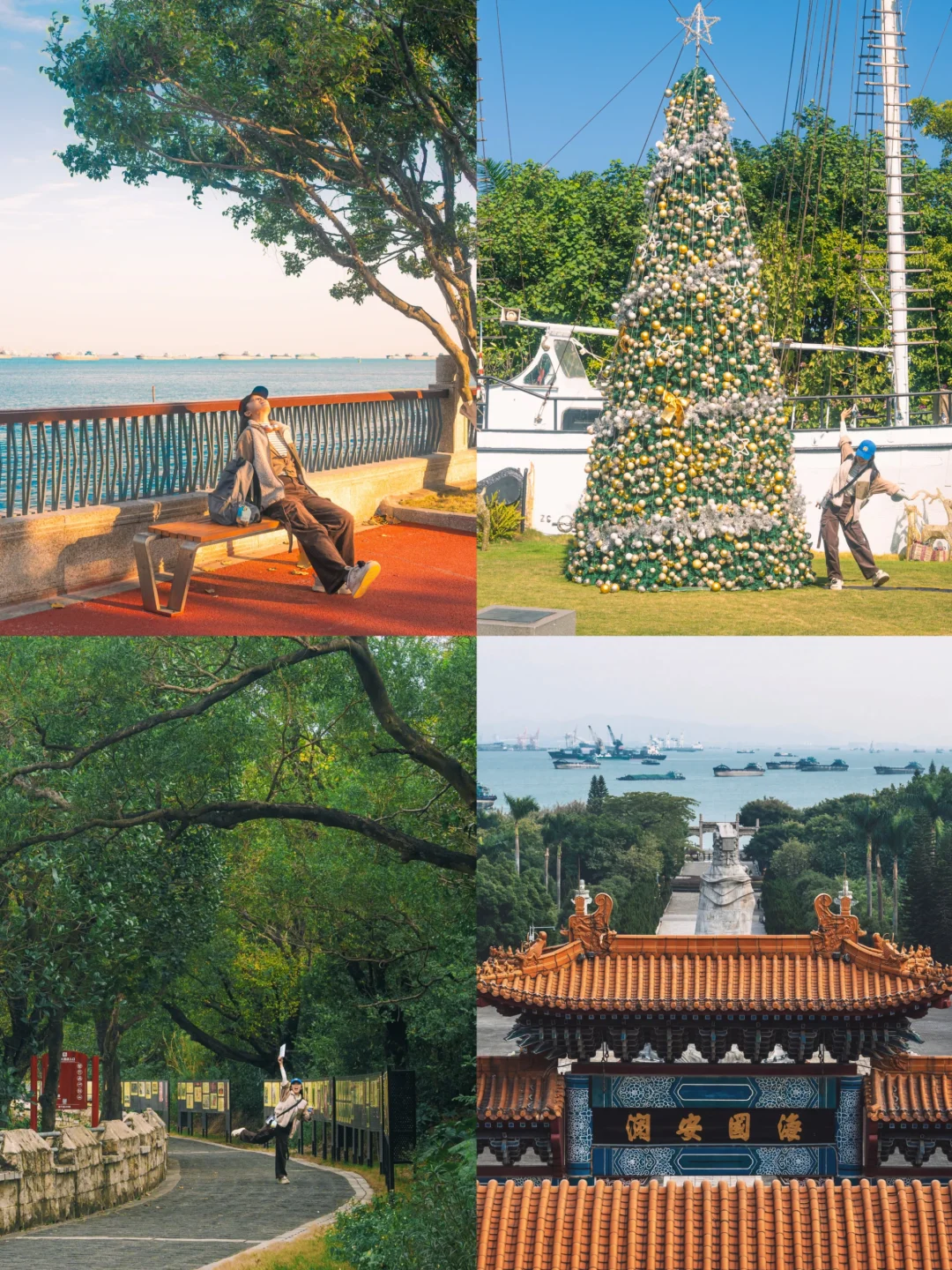 深圳坐公交去看海❗️南沙实在太好逛了😭