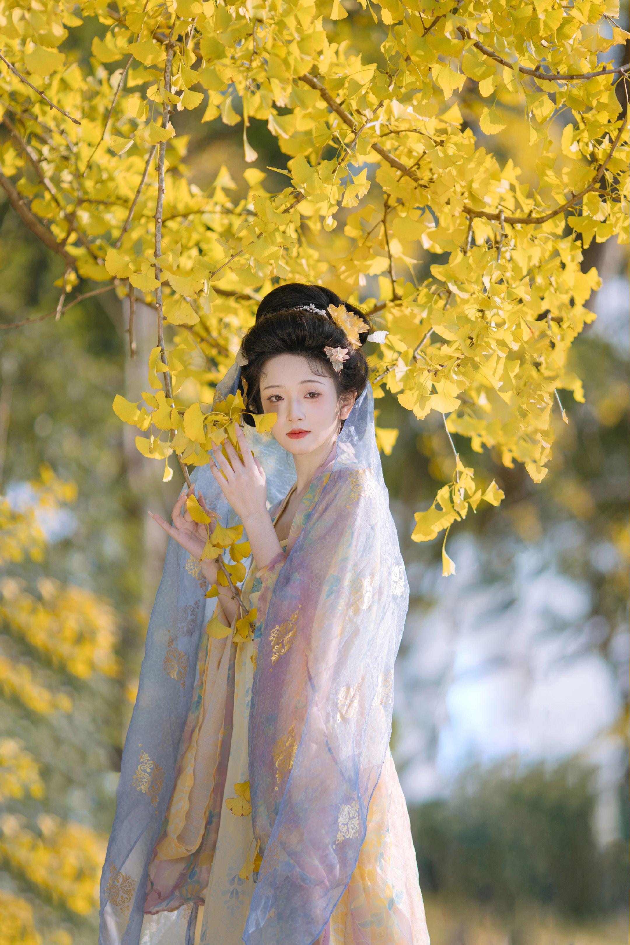 唐风和银杏就是绝配啊～