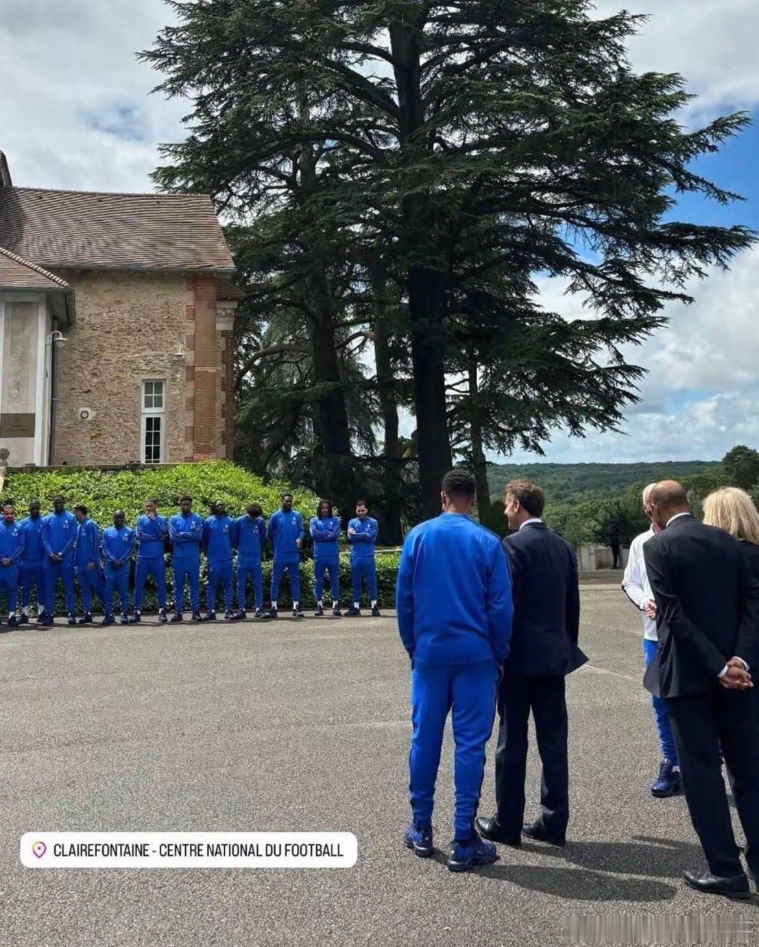 姆巴佩和法国总统马克龙🇫🇷世界杯