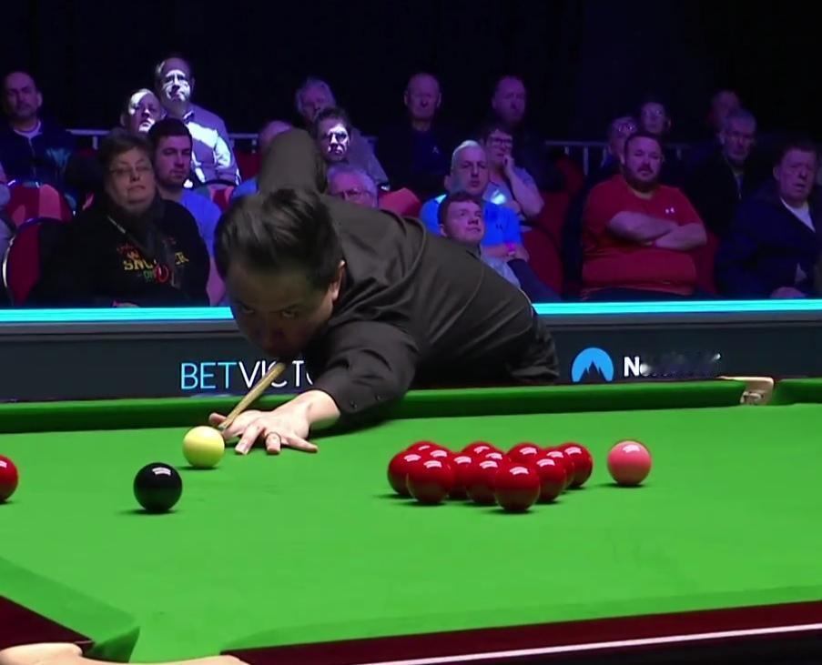 威尔士公开赛16强争夺战：肖国栋3-4惜败利索夫斯基！无缘晋级16强
​
​  