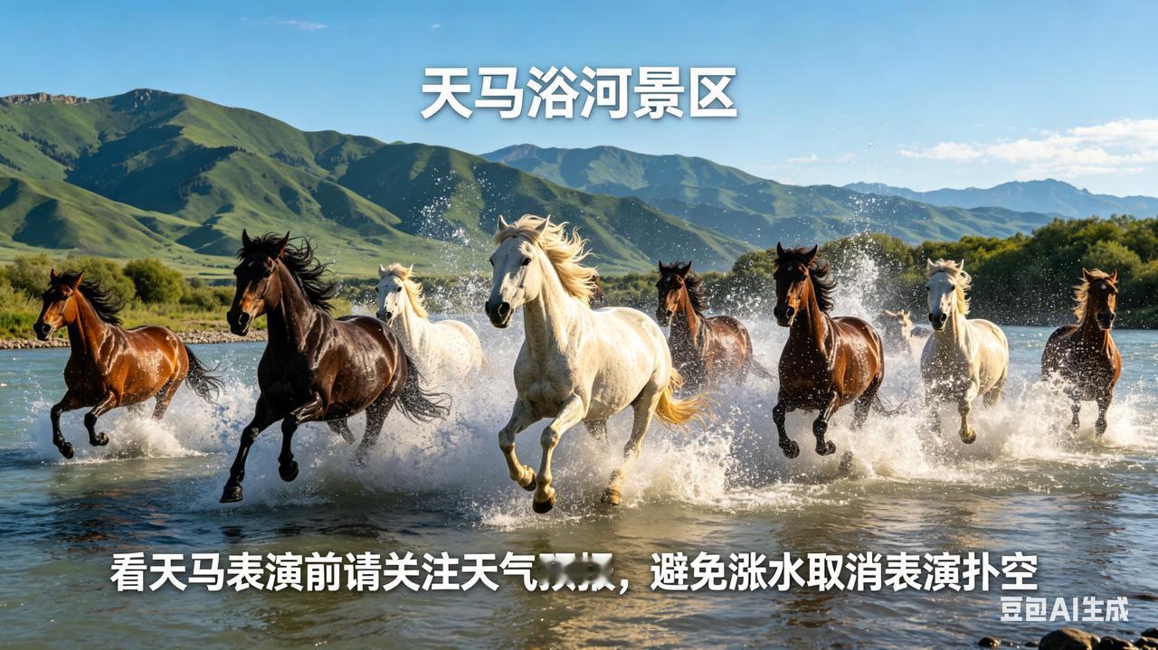 家人们！昭苏天马浴河景区能开车进，里边风景贼拉漂亮！
 
但我掏心窝子提醒一句：