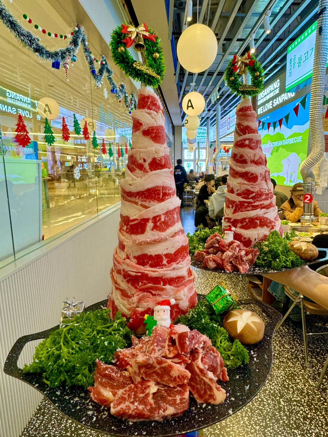 杭州首家！！杭州首家！！圣诞树烤肉🎄🎄