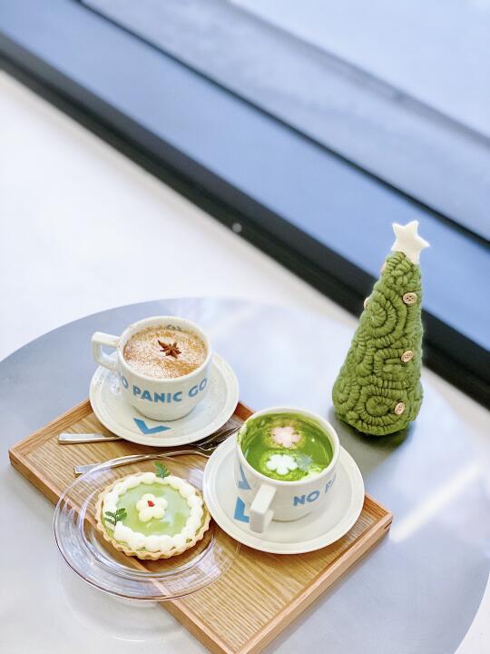 要被今天的抹茶绿迷住了～🍵